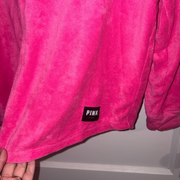 NWT PINK Victoria's Secret Fuchsia Pullover - Picture 2 of 5